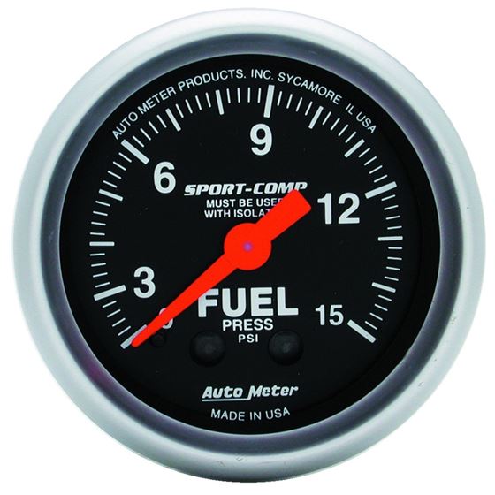 AutoMeter Fuel Pressure Gauge(3313)