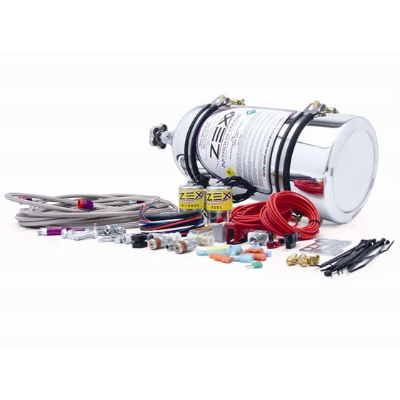 ZEX Charger/Magnum Polished Nitrous System for 200