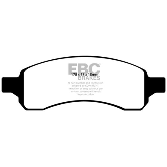 EBC Greenstuff 2000 Series Sport Brake Pads (DP-3