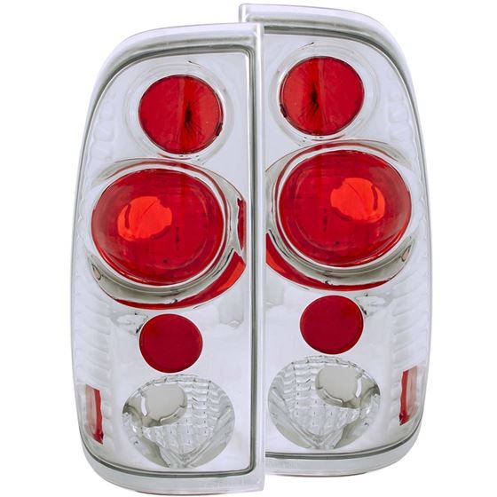 ANZO 1997-2003 Ford F-150 Taillights Chrome G2 (21
