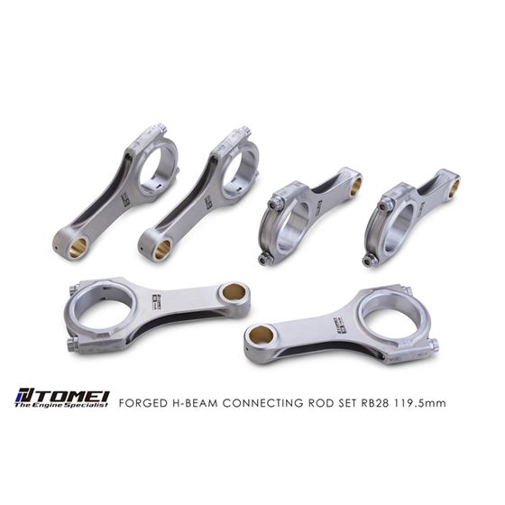 FORGED H BEAM CONNECTING ROD SET RB26DETT 2 8 119 50mm TA203A NS05B 1