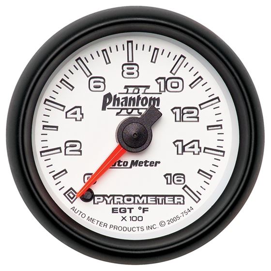 AutoMeter Phantom II 52.4mm Full Sweep Electronic