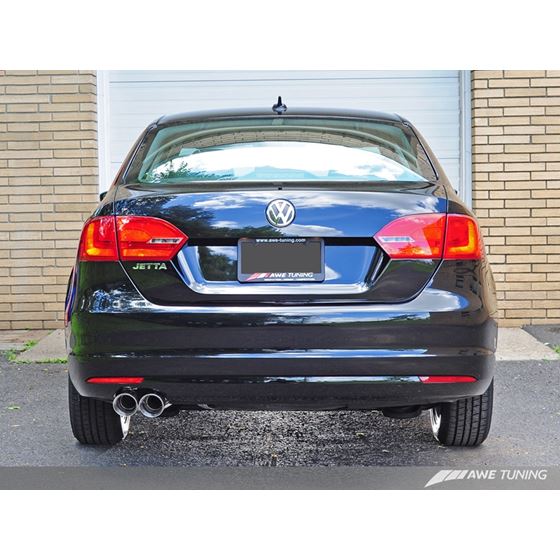 AWE Touring Edition Exhaust for MK6 Jetta TDI -3