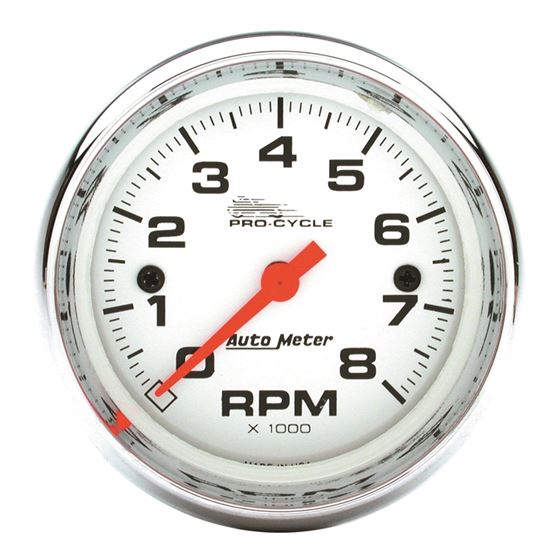 AutoMeter Pro-Cycle Gauge Tach 2 5/8in 8K Rpm 2and