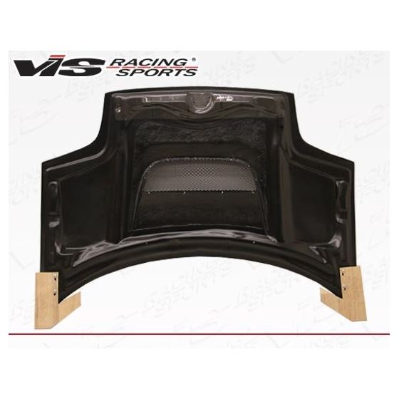 VIS Racing Type R Style Black Carbon Fiber Hood-3