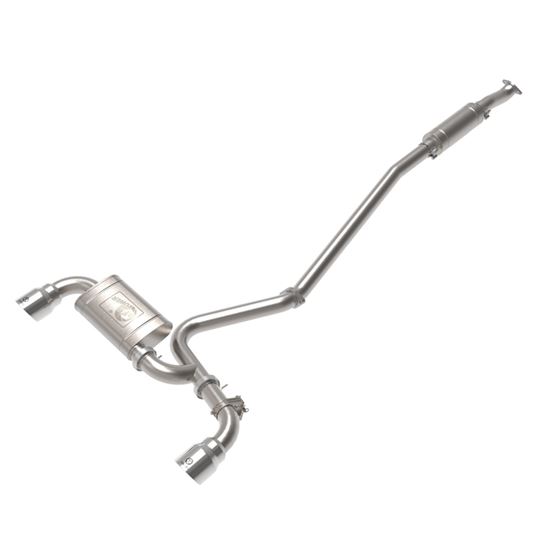 Takeda 3 IN 304 Stainless Steel Cat-Back Exhaust w