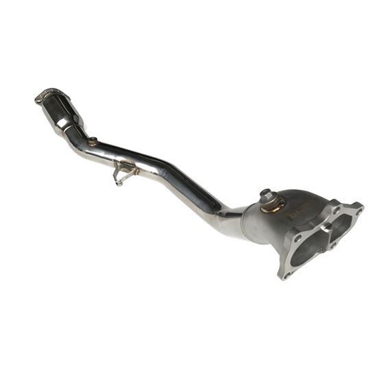Invidia Lower Catted Downpipe with Twin 02 Bung fo