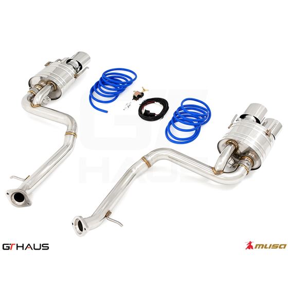 GTHAUS Musa GTC (VC Control) Exhaust; ; Stainle-3