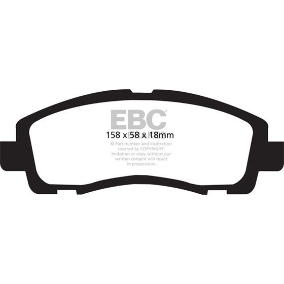 EBC Greenstuff 2000 Series Sport Brake Pads (DP-3