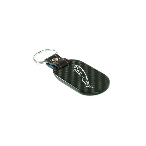 Fabspeed Jaguar Cat and Script Carbon Fiber Key-3