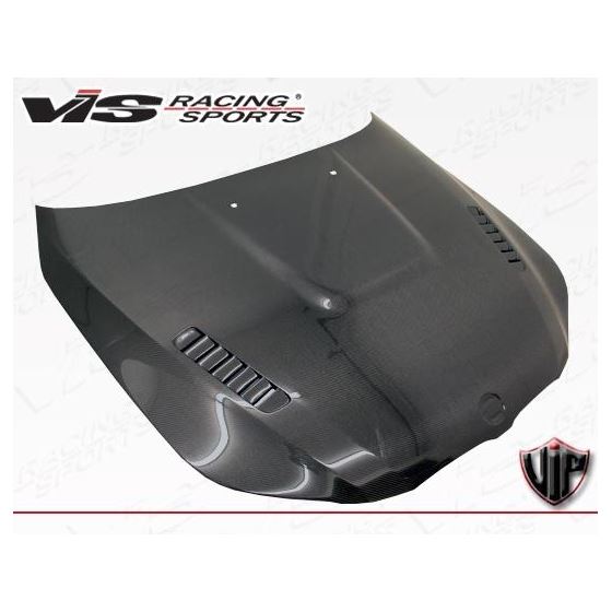 VIS Racing XTS Style Black Carbon Fiber Hood