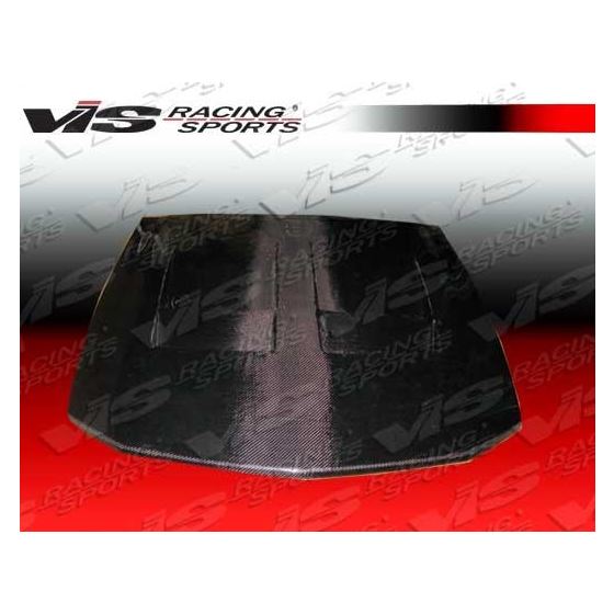 VIS Racing TSW Style Black Carbon Fiber Hood-3