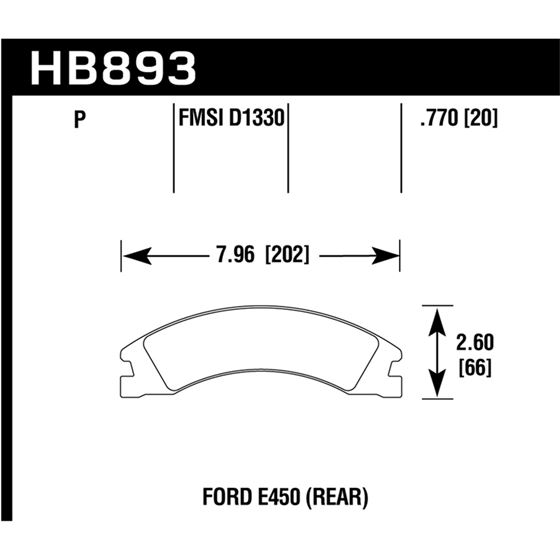 Hawk Performance Super Duty (HB893P.770)