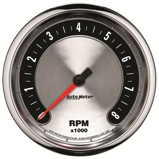 AutoMeter American Muscle 5in. 0-8K RPM In-Dash Ta