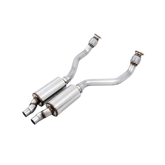 AWE Resonated Downpipes for Audi B8 RS5 (3215-1104