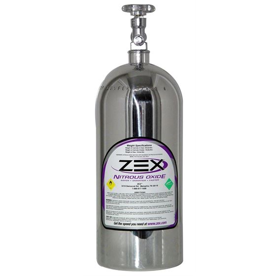 ZEX Polished 2 lb Motorcycle bottle(NS6740P)