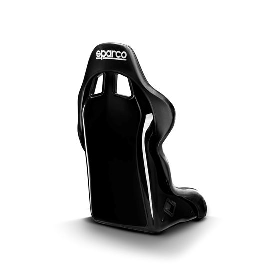 Sparco EVO QRT Racing Seats, Black/Black Leather-3