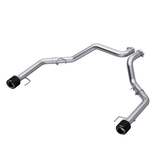 MBRP 3in. Axle-Back Dual Rear Exit T304 CF Tips (S