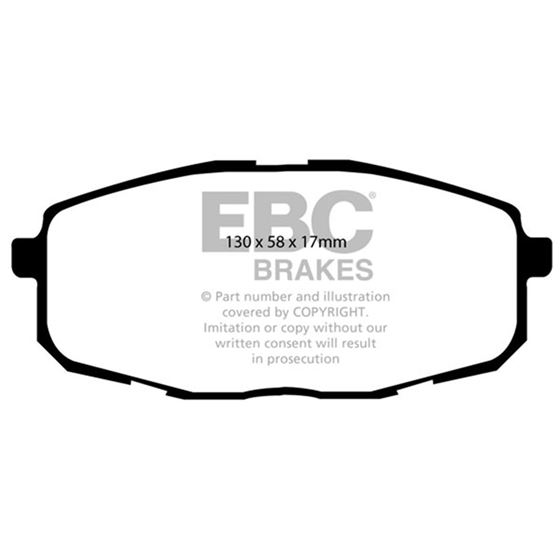 EBC Greenstuff 2000 Series Sport Brake Pads (DP-3