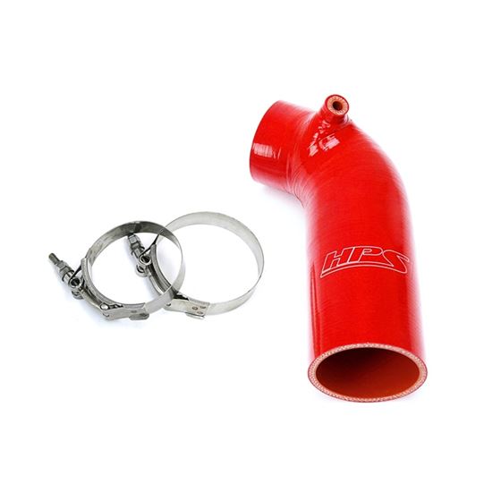 HPS Red Silicone Post MAF Air Intake Hose Kit for
