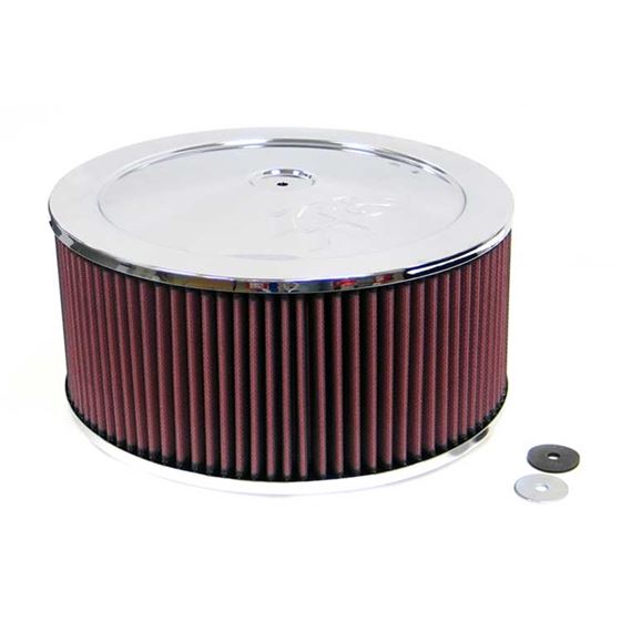 K and N Round Air Filter Assembly (60-1250)