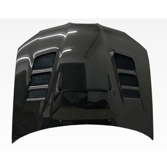 VIS Racing VRS Style Black Carbon Fiber Hood-3