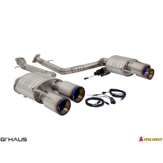 GTHAUS Musa GTC (VC Control) Exhaust; ; Titanium (