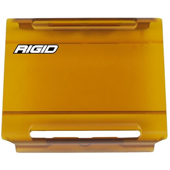 Rigid Industries 4in E-Series Light Cover - Amber(