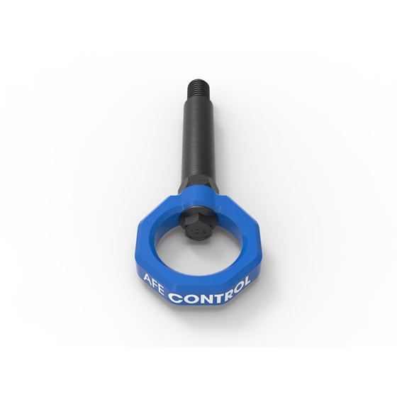 aFe CONTROL Rear Tow Hook Blue(450-502002-L)-3