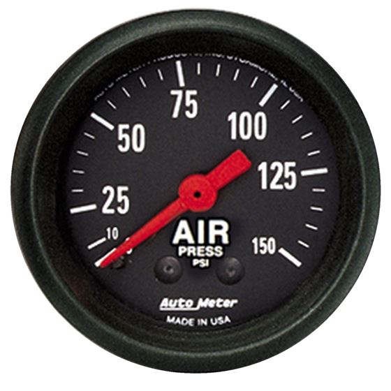 AutoMeter Z Series 52mm 0-150 PSI Mechanical Air P
