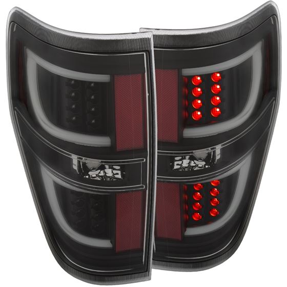 ANZO 2009-2013 Ford F-150 LED Taillights Black (31