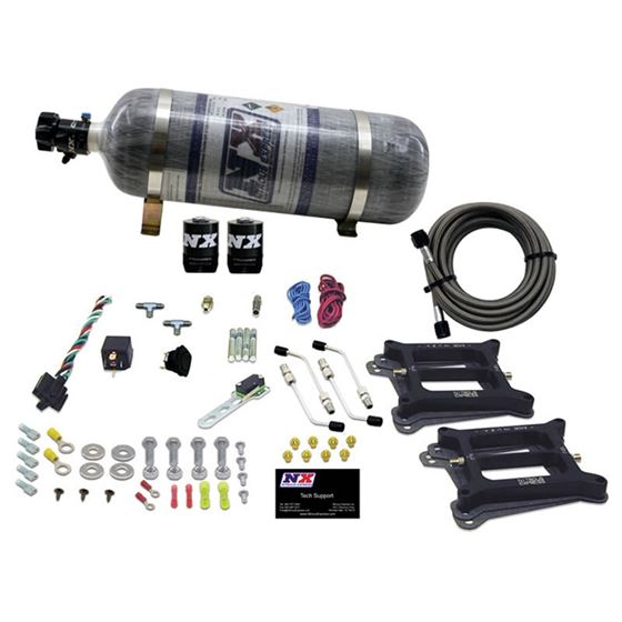 Nitrous Express Dual Holley/Gasoline Nitrous Kit (