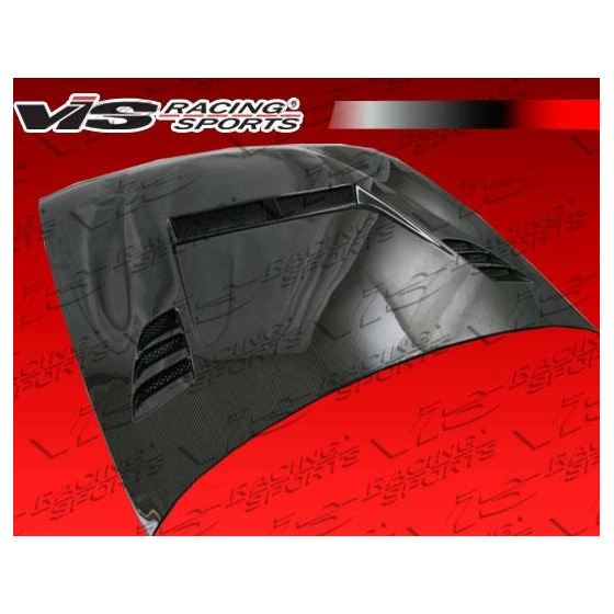 VIS Racing JS 2 Style Black Carbon Fiber Hood