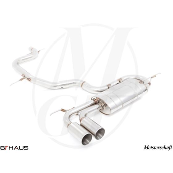GTHAUS GT Racing Exhaust- Stainless- AU0211201