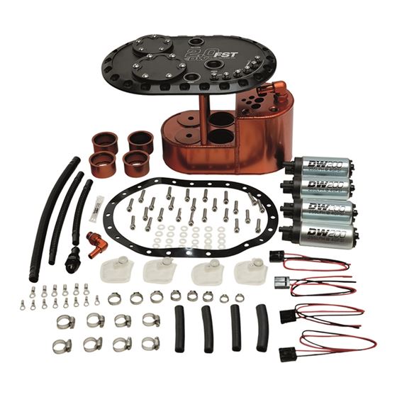 Deatschwerks 2.0L Staged Fuel Cell Surge Tank (Inc