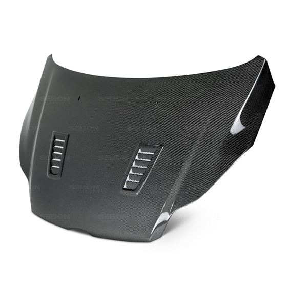 RS-style carbon fiber hood for 2012-2014 Ford Focus