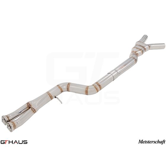 GTHAUS Full Cat-back LX pipes (Single 90mm pipin-3