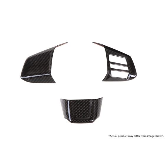 Revel Gt Dry Carbon Steering Wheel Insert Covers 2