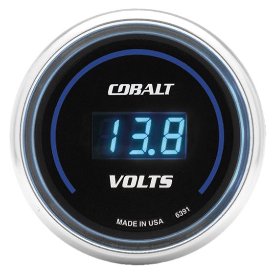 AutoMeter Cobalt 52mm Digital Voltmeter 8-19 Volts