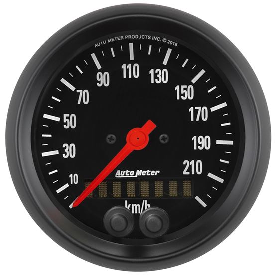 AutoMeter Z Series 3-3/8in 0-225KM/H (GPS) Speedom