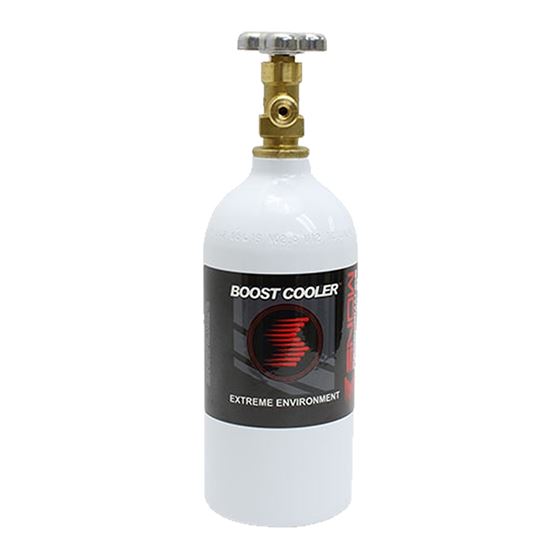 Nitrous Express 2.5lb CO2 Bottle With Brass Valve