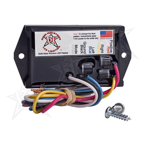 Rigid Industries 3 Amp LED Flasher - 2 Output - 12