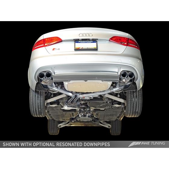 AWE Touring Edition Exhaust for Audi B8 S4 3.0T-3