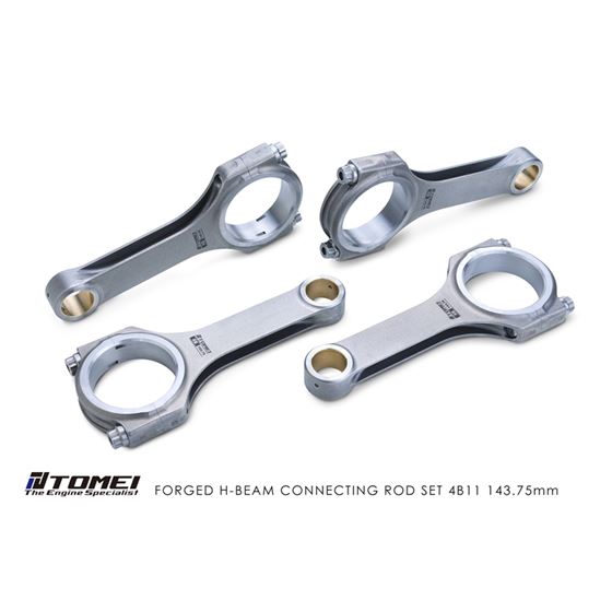 FORGED H BEAM CONNECTING ROD SET 4B11 143 75mm TA203A MT02A 1