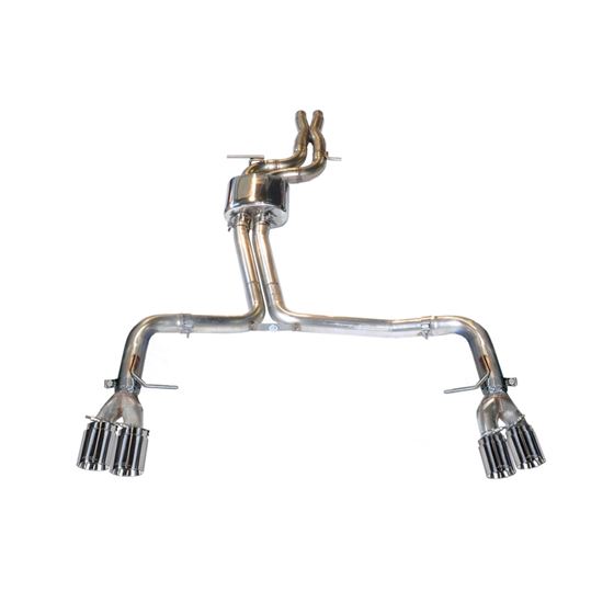 AWE Track Edition Exhaust for Audi S5 3.0T - Chrom