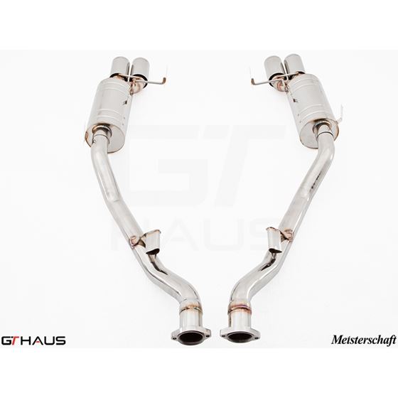 GTHAUS GT Racing Exhaust- Stainless- BM2011204