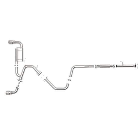 aFe Takeda-ST 3 IN 304 Stainless Steel Cat-Back-3