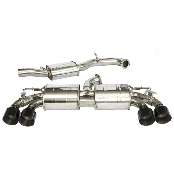 Invidia 76mm R400 Valved Cat Back Exhaust Straight