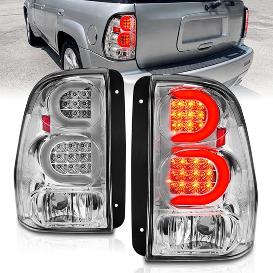Anzo LED Tail Light Assembly for 2002-2009 Chevrol