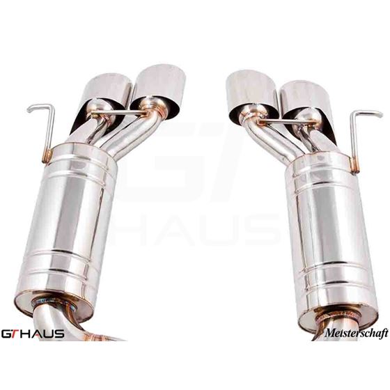 GTHAUS GT Racing Exhaust- Stainless- ME0541218